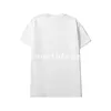 Mode Marque De Luxe Hommes T-shirt Designer Mignon Fille Motif Imprimer Col Rond À Manches Courtes Lâche T-Shirt Casual Top Noir Blanc Ap292V