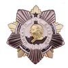 Brosches Order of Mikhail Kutuzov 1st Class Medal Brosch Russian Army Military Badge USSR Sovjet 1942 Metal Jewelry Suit Decor