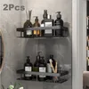 Badkamer planken shampoo houder pons-vrije douche plank rek hoek hoek keuken opslag organizer voor accessoires set 221102