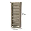 Kledingopslag 10 Laag 9 roosterschoenrek Afneembaar stofdichte niet-geweven kast Huis Standaard Space Saving Shoes Organizer Cabinets