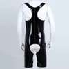 Hommes Gay Mâle Latex Catsuit Gay En Cuir Sexy Body Wetlook avec Fermeture À Glissière Crotchless Sissy Découpé Teddies Clubwear Costumes H220425