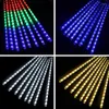 Strings Meteor Shower Lights 8 Tube 288 LED Christmas Falling Rain Rain étanché