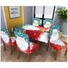 Fodere per sedie 4 pezzi/set Decorazioni natalizie per sedie per feste Ristorante per banchetti Copertura