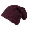 ベレー帽2PC/セットメン冬のスカーフハット厚いカバー暖かいスポーツヘッドバンドを保持するファッション快適なソフトユニセックスカジュアル