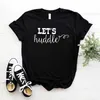 Lets Huddle Women Casual Tops Hipster Funny T-Shirt Lady Yong Girl Top Tee Drop