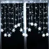 ديكورات عيد الميلاد 3M LED SNOWFORK GARLAND LIGH