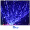 Str￤ngar 1/2/3/4 Set LED Meteor Duschljus Vattent￤t utomhus Jul Fairy Light Holiday Wedding Party Garden Decoration Navidad