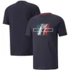 T-shirts masculins 2022 NOUVEAU T-shirt F1 Formule 1 Costume de course Vétails de voiture décontractée Soufflement des manches courtes personnalisées Men T-shirts Jersey Summer Tops secs rapides