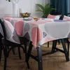 Tkanina stołowa Wodoodporna śródziemnomorska obrus prostokątny kwadratowy stolik kawowy herbata dekoracyjna okładka stołu mantel de mesa j29728183