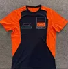 2021-F1 tuta da corsa a maniche corte serie Ricciardo squadra uniforme poliestere ad asciugatura rapida T-shirt girocollo può essere personalizzata