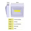 Night Lights Simple Magnetic COB LED Switch Wall Cordless Lamp Battery Operated Cabinet Garage Closet Camping Emergency Light