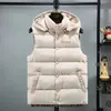 inverno caldo uomo donna freestyle piumino gilet moda casual cappotto maschile giacca femminile modalità gilet hommes bodywarmer veste stile CANADA USA antaau etichetta nera S-5XL