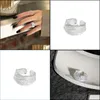 Cluster Rings Cluster Rings Sterling Sier 925 Punk Minimalist Irregar Designer Cadeau Pour Femmes Personnalisé À La Main Fine Boho 2021 J Dhlvt