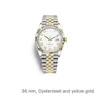 شاهد R Olexs Luxury Fresal Mens Watches AAA Datejust Men Watch 36 مم مقاوم للماء الكلاسيكية الحركة التلقائية الحركة Zegarek Damski