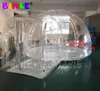 Inflatable Bouncers Outdoor bubble tent igloo dome Transparent Bubble House Hotel Lodge for camping