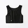 Bustiers korsetter S-4XL Tomboy Lesbian FTM Trans Chest Binder 6 Rows Hooks Mesh Breattable plattbröst Shaper Corset Vest Tank Tops