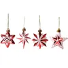 クリスマスデコレーションツリー2022星スノーフレークペンダントクリスマス装飾