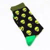 Men's Socks High Quality Men's Happy 35 Color Animal Diamond Cherry Combed Cotton Calcateines Largos Hombre