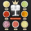 Fruit Vegetable Tools Mini Electric Chopper Garlic Masher Crusher 250ML USB Rechargeable Ginger Meat Grinder Food Processor Kitche8683892