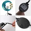 Solar LED Sun Moon Flame Light Waterproof Retro Iron Landscape Lawn Lamps Outdoor Garden Decor