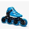 Skatter Professional CityRun Inline Speed ​​Shoes For Inhoor Track Race Raining Competition 110mm 100mm 90mm Carbon Fiber Roller6985105