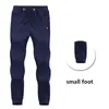 Herrbyxor sportbyxor m￤n lamm sammet tjock vinter varm casual hip hop joggers mode tr￶jor m￤n