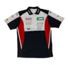 New motorcycle cycling team factory clothing POLO shirt lapel quick-drying T-shirt driver version racing suit