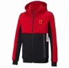 Tuta da corsa di Formula 1 2021 personalizzata squadra di auto f1 giacca a maniche lunghe con cerniera soft shell autunno e inverno più sport maglione caldo in velluto