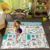 Играть в коврик Maimumi складной пол Baby Mat Kid Mat Crawling Carpet Childing Made Thermal Rug Game Pad Poam Образовательный подарки 221103