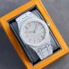 Armbanduhren Armbanduhr Männer Diamant Herrenuhr 40 MM Automatische Mechanische Uhr Klassische Armbanduhr Geschenk Edelstahl Mo