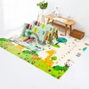 Spela mattor XPE Baby Foldble Kids Crawling Education Toys för Cildren Carpet Rug Puzzle 177x118cm Room Decor Gym Aktivitet 221103