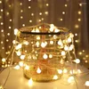 Strings Ball LED String Lights Fairy USB/Battery-Operated Street Garland Lamp Year Kerstboom Huwelijksfeest Decoraties