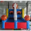 Açık hava aktiviteleri basketbol çember atış golü şişirilebilir spor karnaval oyunu