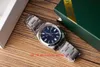 KRF Watch Unisex Luminous 36 mm 126000 Blue Dial Cal.3230 Automatyczne mechaniczne 904L ETA Watch Watch Męskie Średnia Średniej wielkości zegarki na rękę