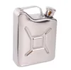 100pcs Prático 5oz Jerrycan Oil Liquor Hip Flask Pote de vinho T copos de aço inoxidável Jerrican Gasolina a gasolina pode SN80