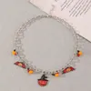 Choker Bat Ghost Pumpkin Witch Hat Necklace For Women Dark Funny Casual Creative Trend Bracelet Punk Halloween Accessories Gift