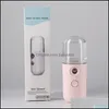 Autres outils de soins de la peau 30 ml Nano Mist Pulvérisateur Portable Mini Handheld Hydratant Facial Steamer Humidificateur Spray Beauté Soins de la peau Dhfjt