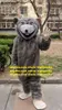 Gray Long Fur Rat Mouce Mice Mascot Costume Adult Cartoon Character Outfit Do The Honours Canvass Business Orders zz7647