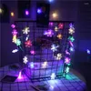 Christmas Decorations 10M Fairy Lights Year 2022 Garland Light Ornaments Decoration For LED Snowflakes String Home Decor Navidad