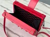 Designer PETITE MALLE HANDBAG M20354 Red Shoulder Bag 7A Quality purses bags