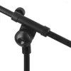 Microphones Floor Microphone Tripod Swing Arm Retractable Metal Stand Stage Performance Live Bracket Desktop