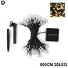 Saiten Solarbetriebene LED-Sternlichter Fee Lampe Girlande String für Zuhause Kinder Geburtstagsfeier Hochzeit Weihnachtsdekorationen B4u3