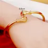 Armband Fist Armband För Kvinnor Män Smycken Guld Färg Öppning Prägling Dubai Etiopiska Brasilien Armband