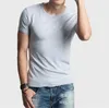 Abiti da uomo NO.2-7585 MRMT 2022 T-shirt da uomo di marca T-shirt a maniche corte in cotone Lycra di colore puro T-shirt da uomo girocollo