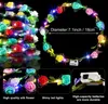 LED-bloemkrans Kroon Haaraccessoires Oplichtend schuim Roos Hoofdband Feestverjaardag Bloemenhoofddeksel voor dames Meisjes Bruiloft Strand4453005