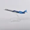 Diecast Model Araba Jason Tutu 16cm Moğol ERJ145 Uçak Düzlemi Uçak Metal 1/400 Ölçekli Uçaklar Fabrika Drop 221103