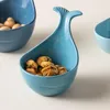 Bowls Tableware Handle Bowl Creative Small Single Exquisite Household Personality Seasoning Whale Boutique