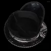 Bérets de luxe strass femmes mariage mariée capitaine chapeau noir sergent militaire poule festival fête d'anniversaire