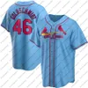 Custom Men 28 Nolan Arenado Jersey 46 Paul Goldschmidt Jersey 4 Yadier Molina 1 Ozzie Smith 25 Dexter Fowle 100% Stitched