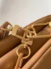 klassisk COUSSIN PM i Camel Cross Body Bag KVINNOR Tjock kedja Handväskor Axelväskor brun Kalvskinn handväska M57791